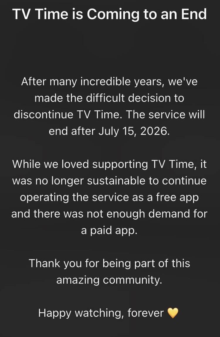 Major TV Platform Announces It's Officially Shutting Down for Good
