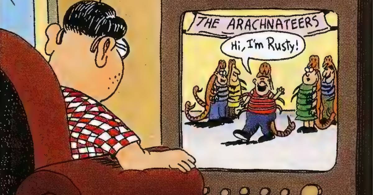 movieweb.com - Adam Symchuk - 10 Best 'Far Side' Comics About TV: From Failed TV Pitches to Cringe Talk Shows