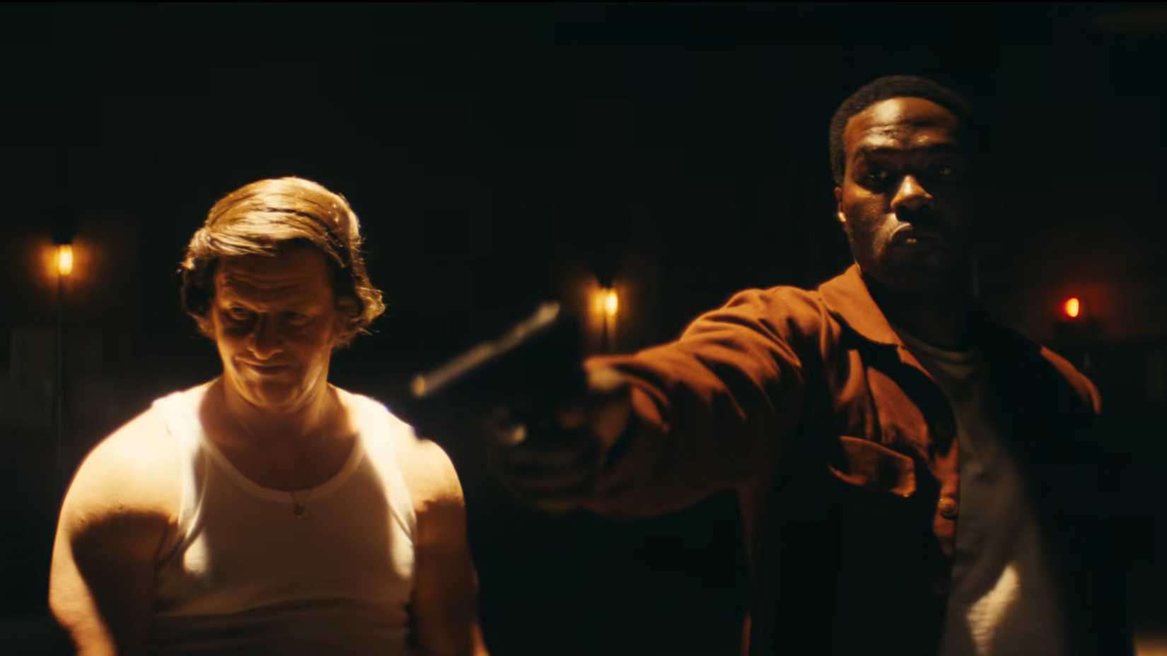 Mark Wahlberg and Yahya Abdul-Mateen II in the Civil Rights Thriller By Any Means