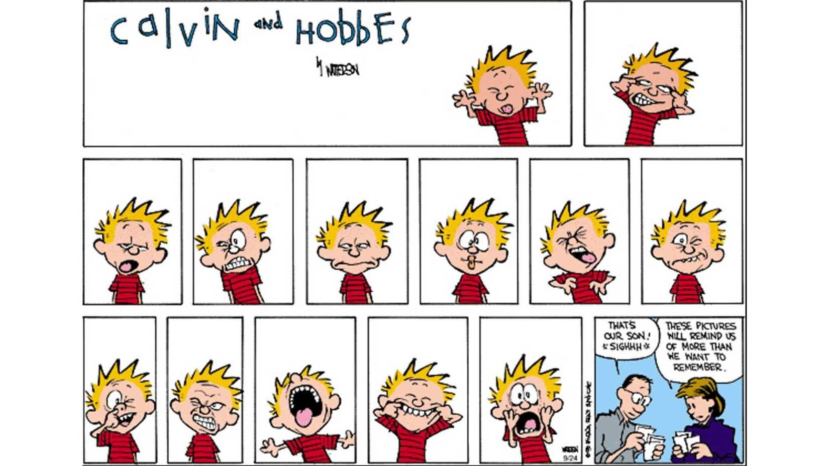 Greatest Calvin and Hobbes Comic Strips