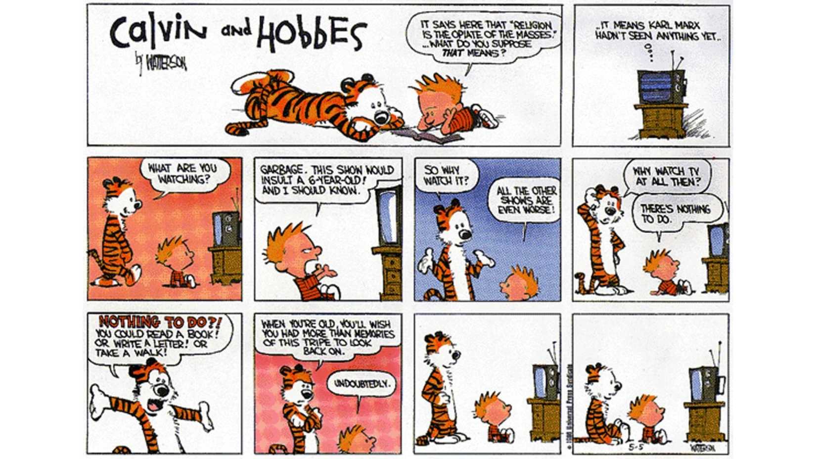 Greatest Calvin and Hobbes Comic Strips