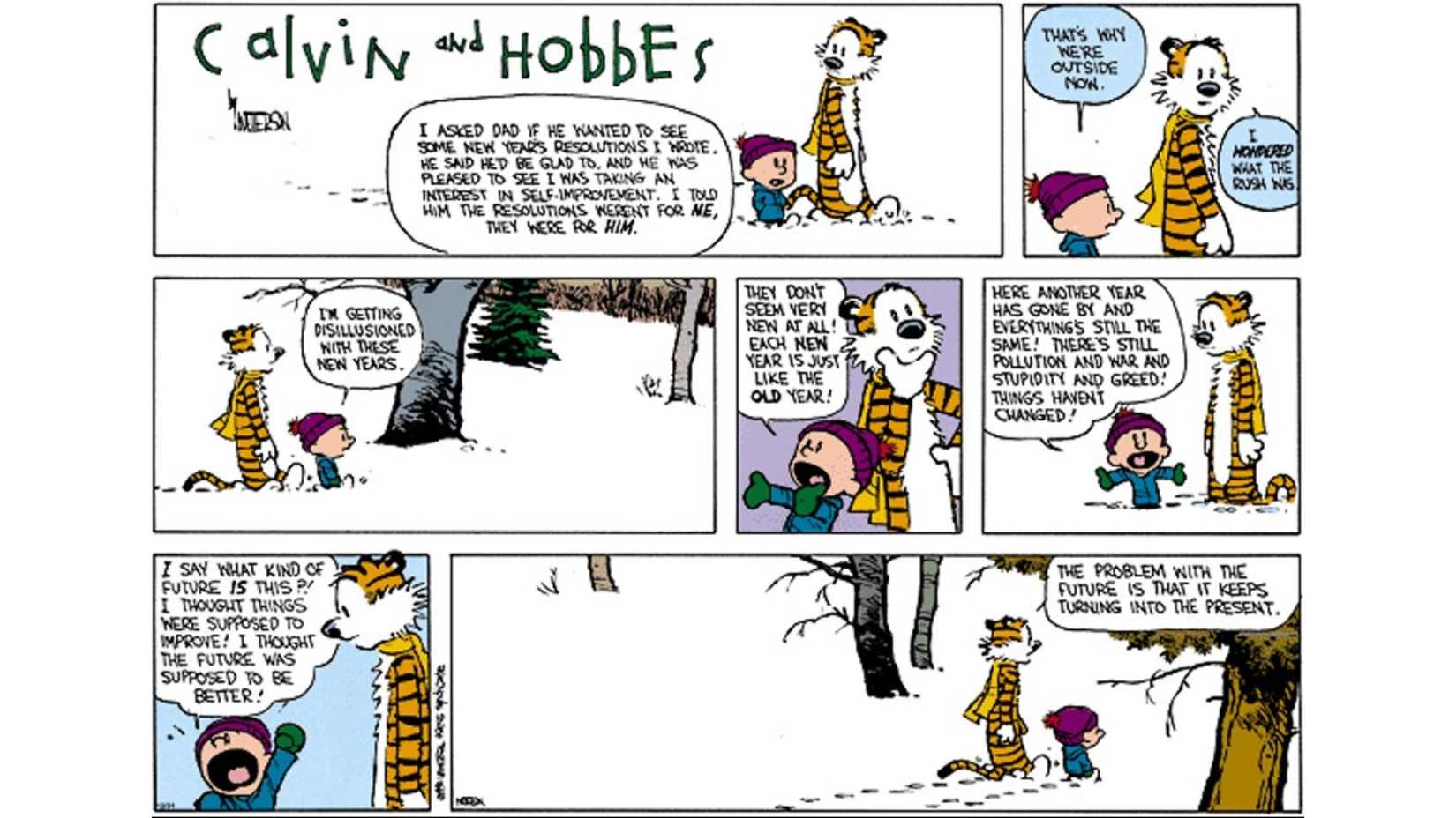 Greatest Calvin and Hobbes Comic Strips
