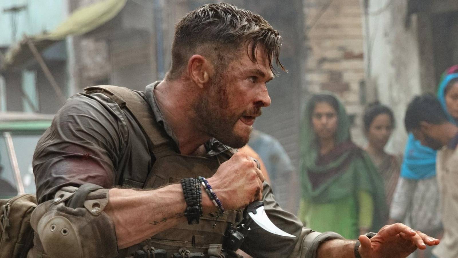 'Extraction 3' First Images Show Chris Hemsworth, Idris Elba, and Pierce Brosnan