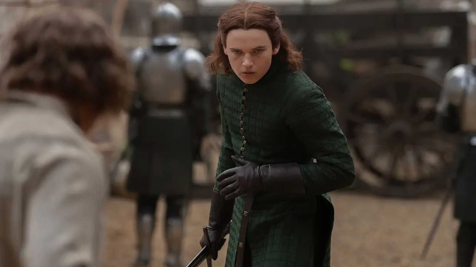 Daeron Targaryen sparring in House of the Dragon Season 3