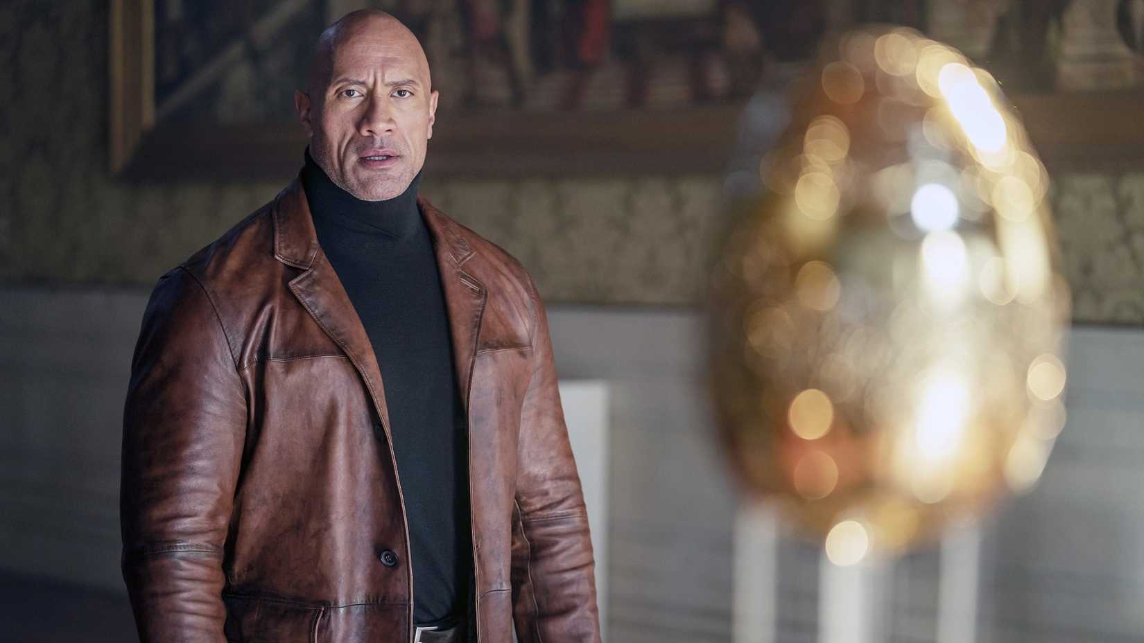 Dwayne Johnson as John Hartley in Red Notice