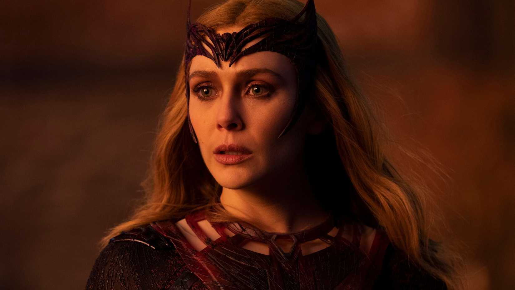 Elizabeth Olsen as Wanda in Doctor Strange in the Multiverse of Madness