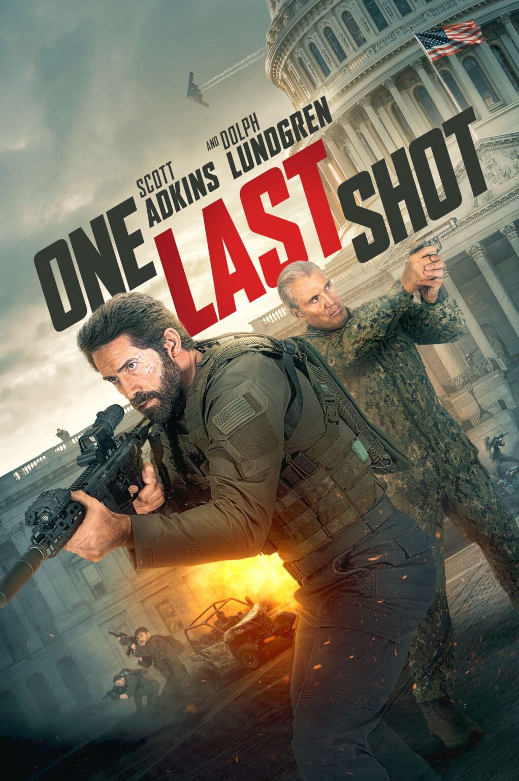 Scott Adkins and Dolph Lundgren Team Up in 'One Last Shot' Trailer Tease