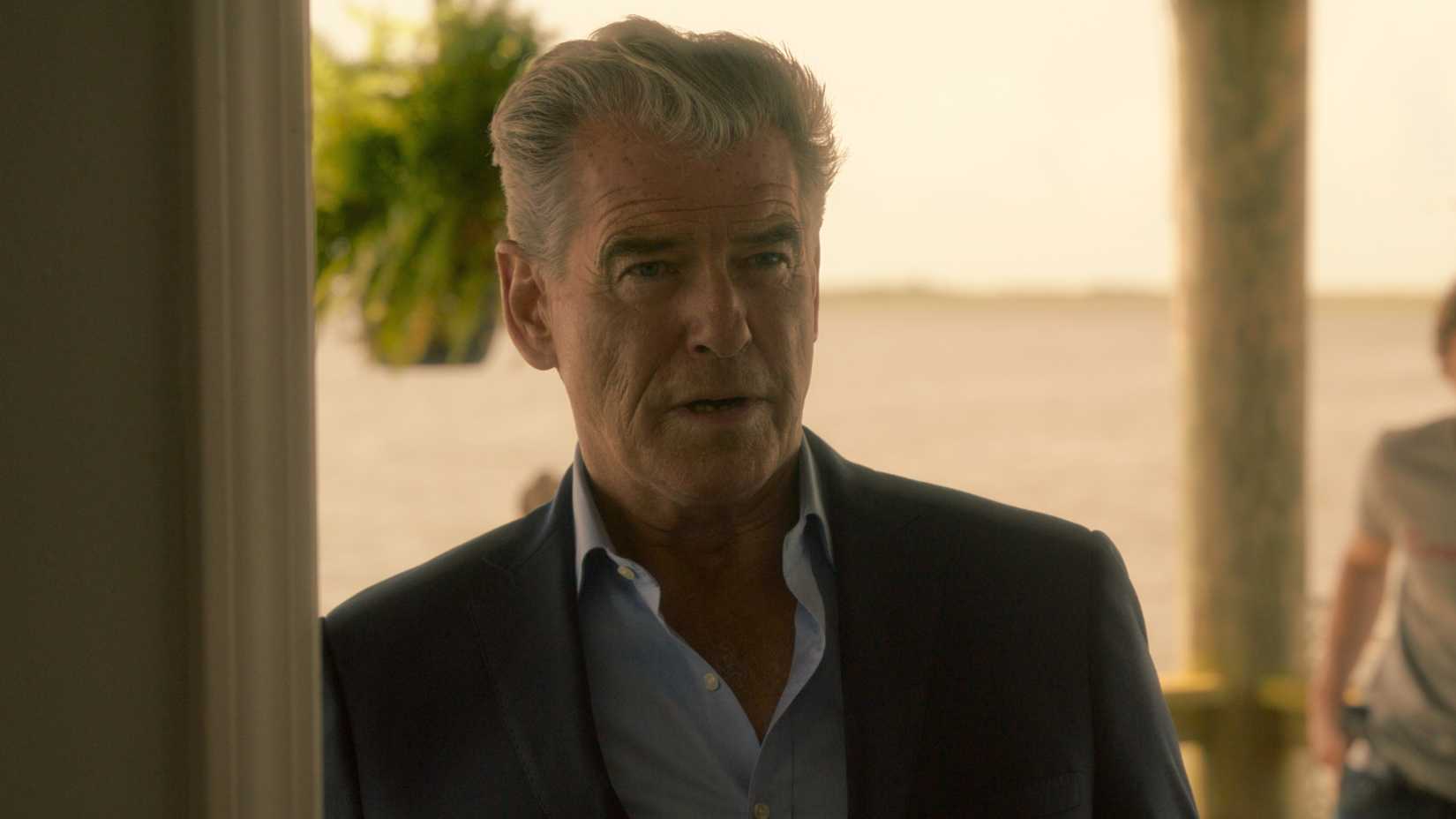 Pierce Brosnan in the film Fast Charlie