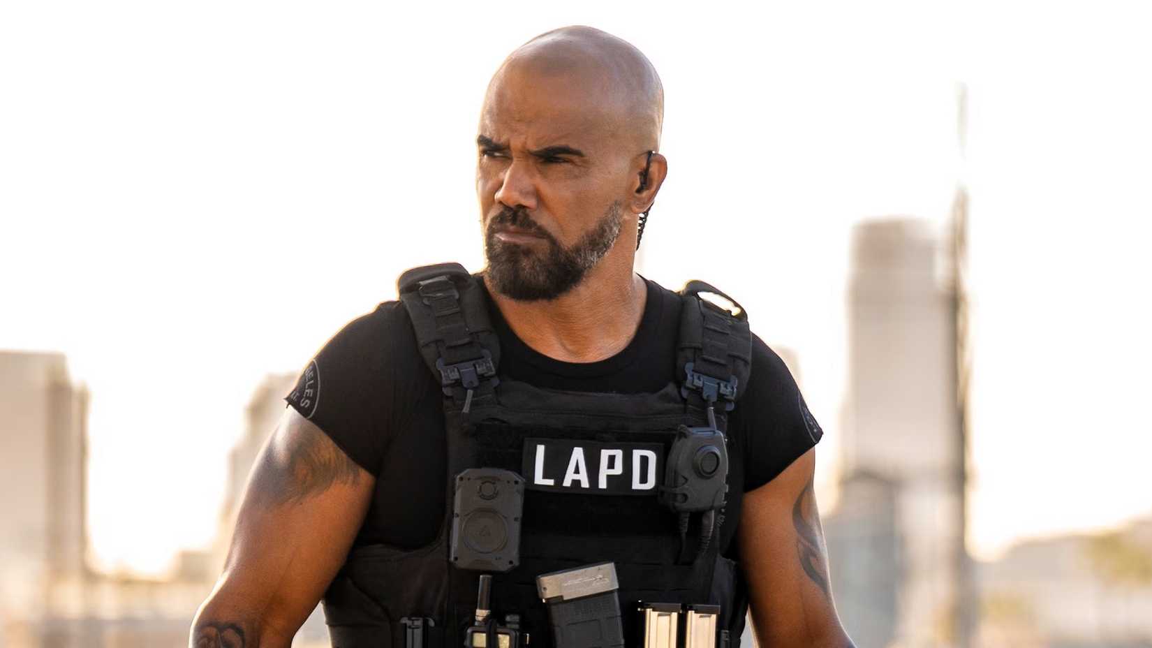 Shemar Moore as Sergeant Hondo in 'S.W.A.T. Exiles.'