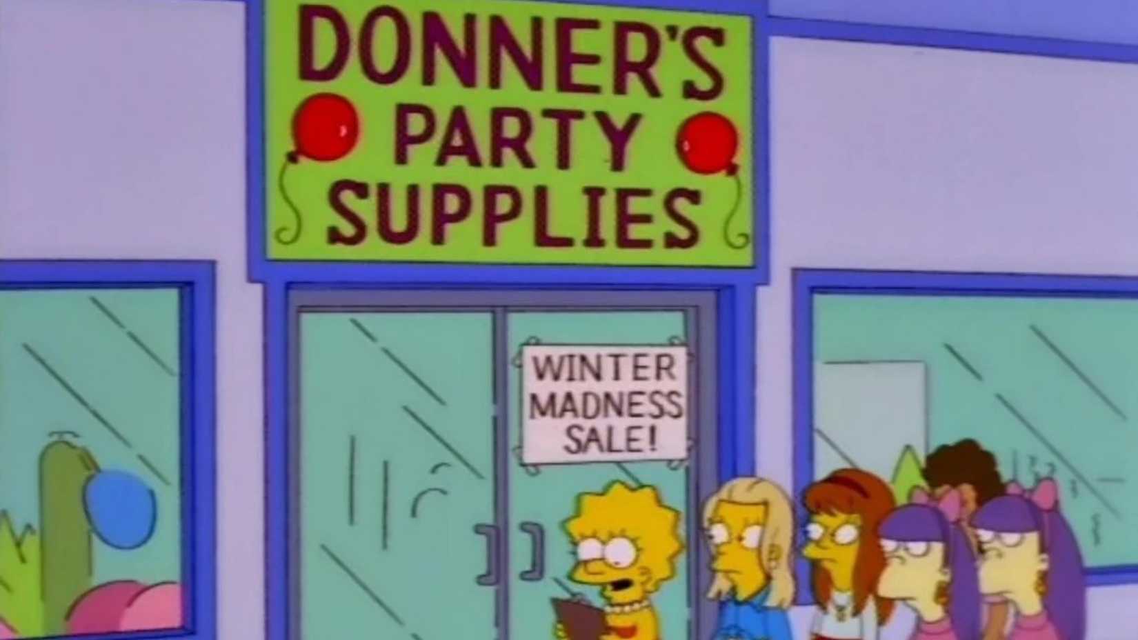 The Simpsons - Donner's Party Supplies
