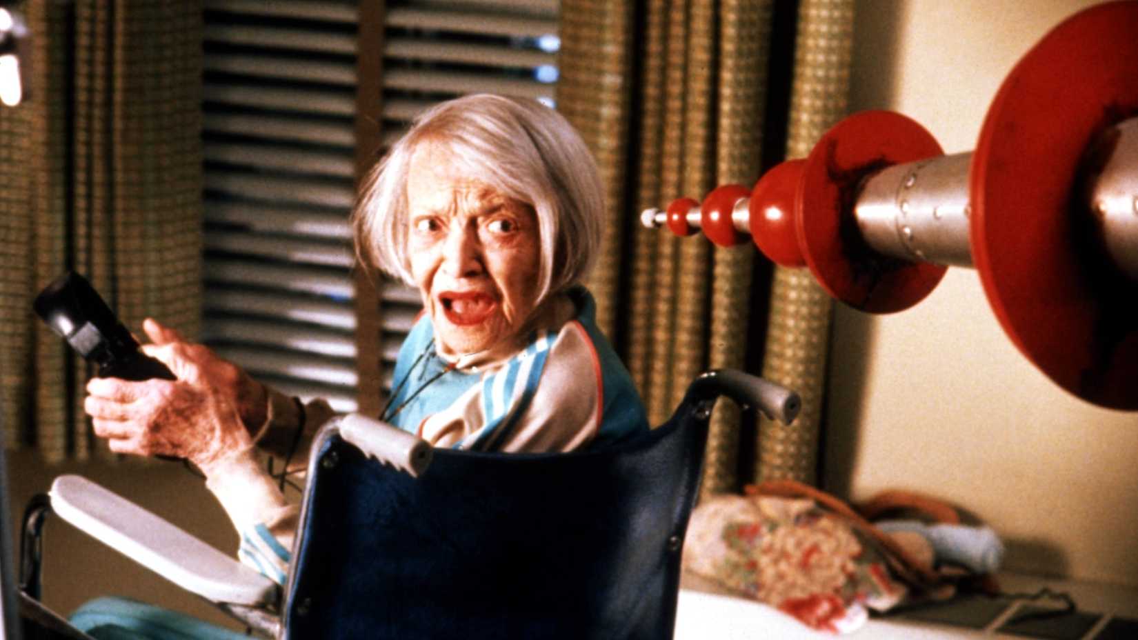 Sylvia Sidney as Florence Norris in Mars Attacks!