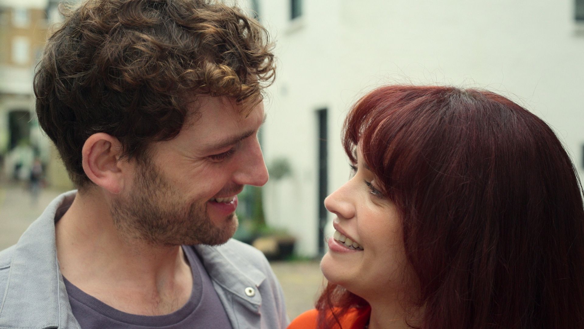 Laurie Davidson and Olivia Cooke in The Girlfriend