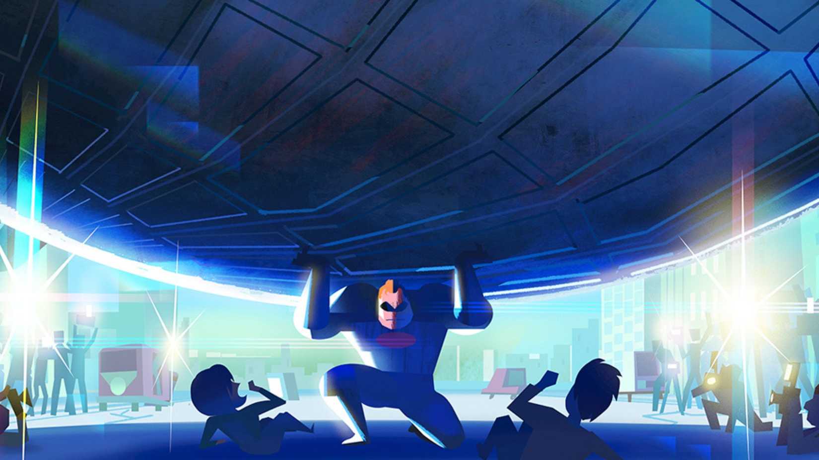 Mr. Incredible in The Incredibles 3 Concept Art