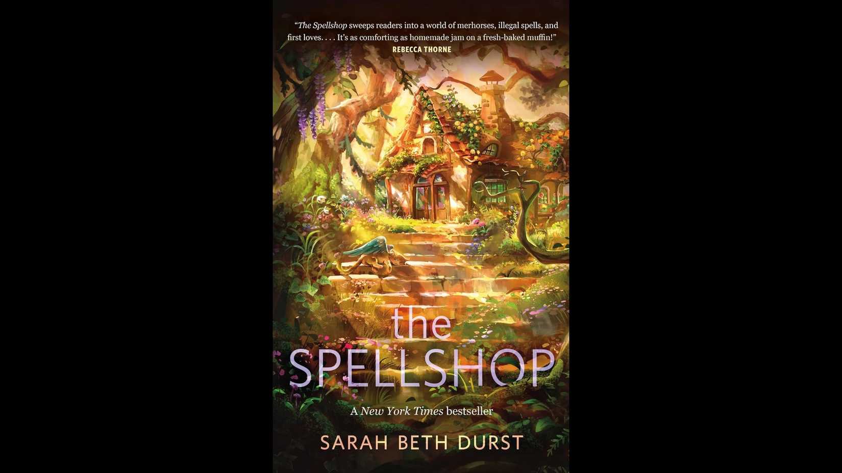 The cover of The Spellshop by Sarah Beth Durst