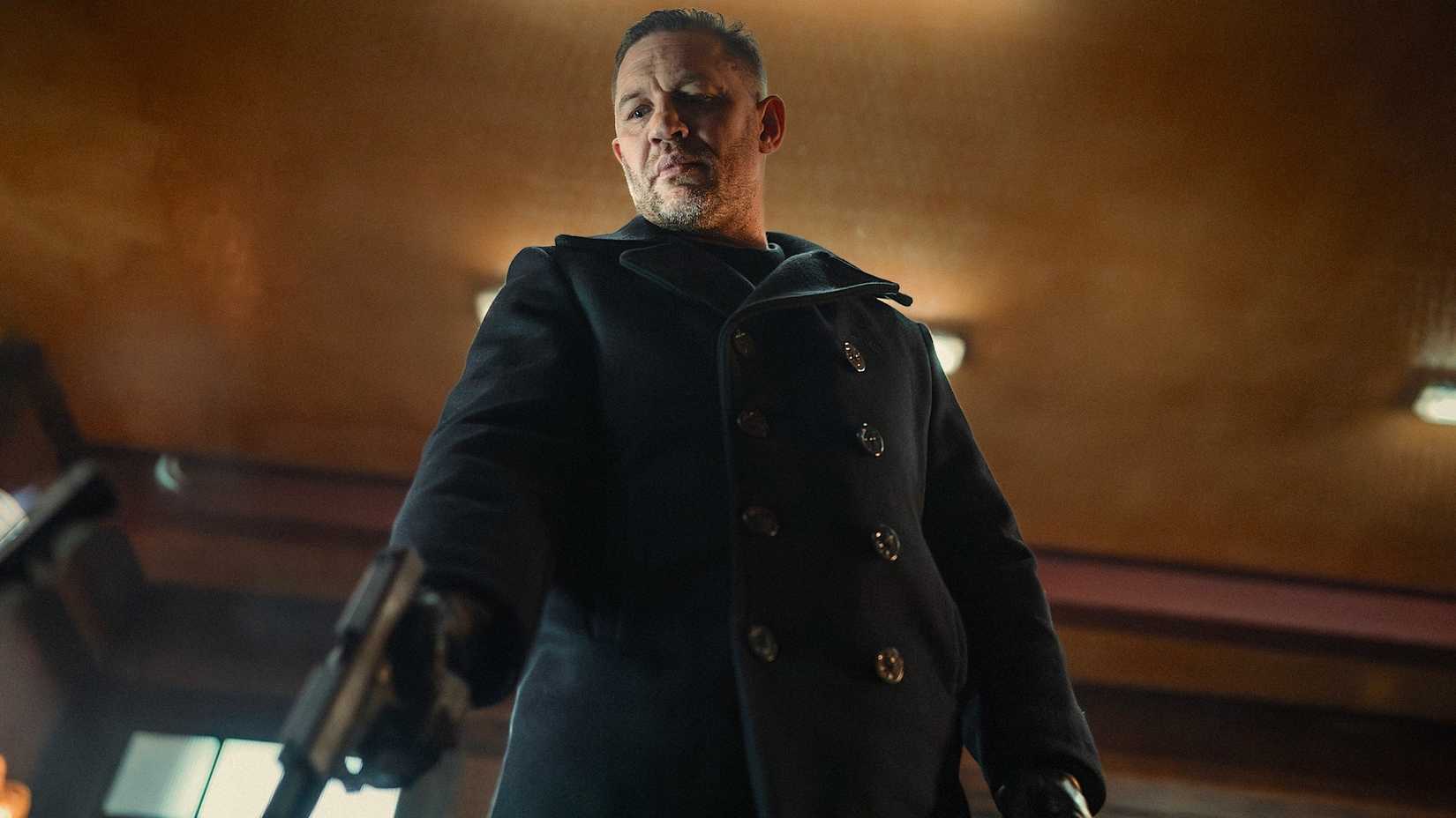 Tom Hardy as Harry Da Souza in MobLand Season 1