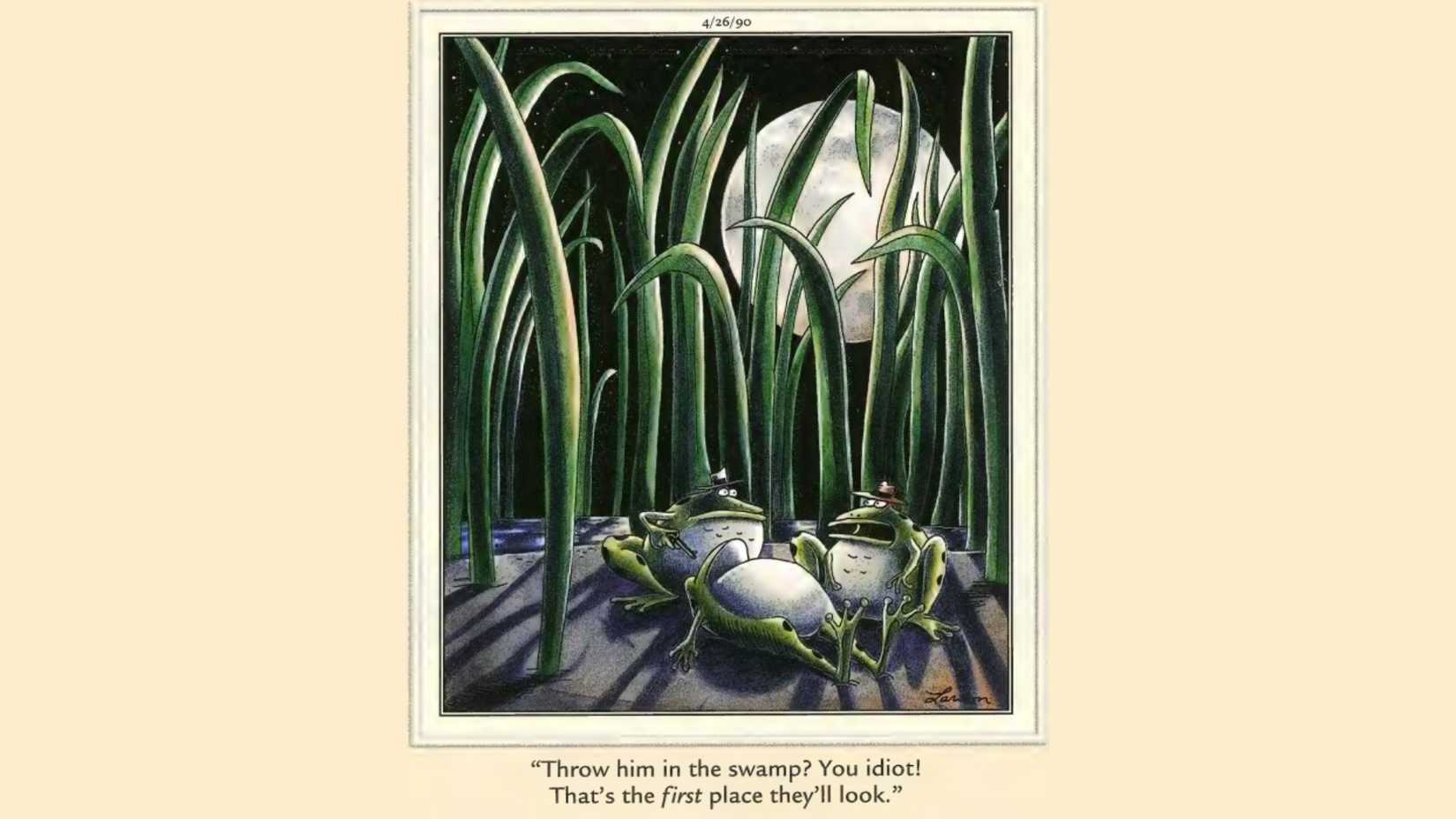 10 Best Far Side Comics About Crime