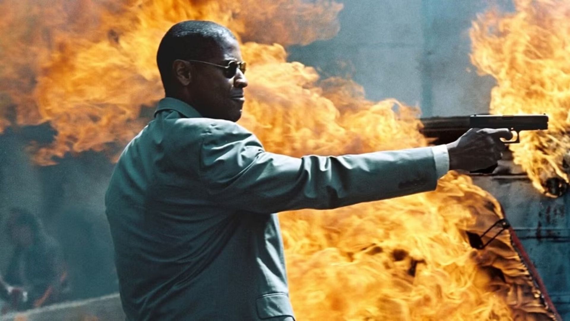 Denzel Washington in man on fire