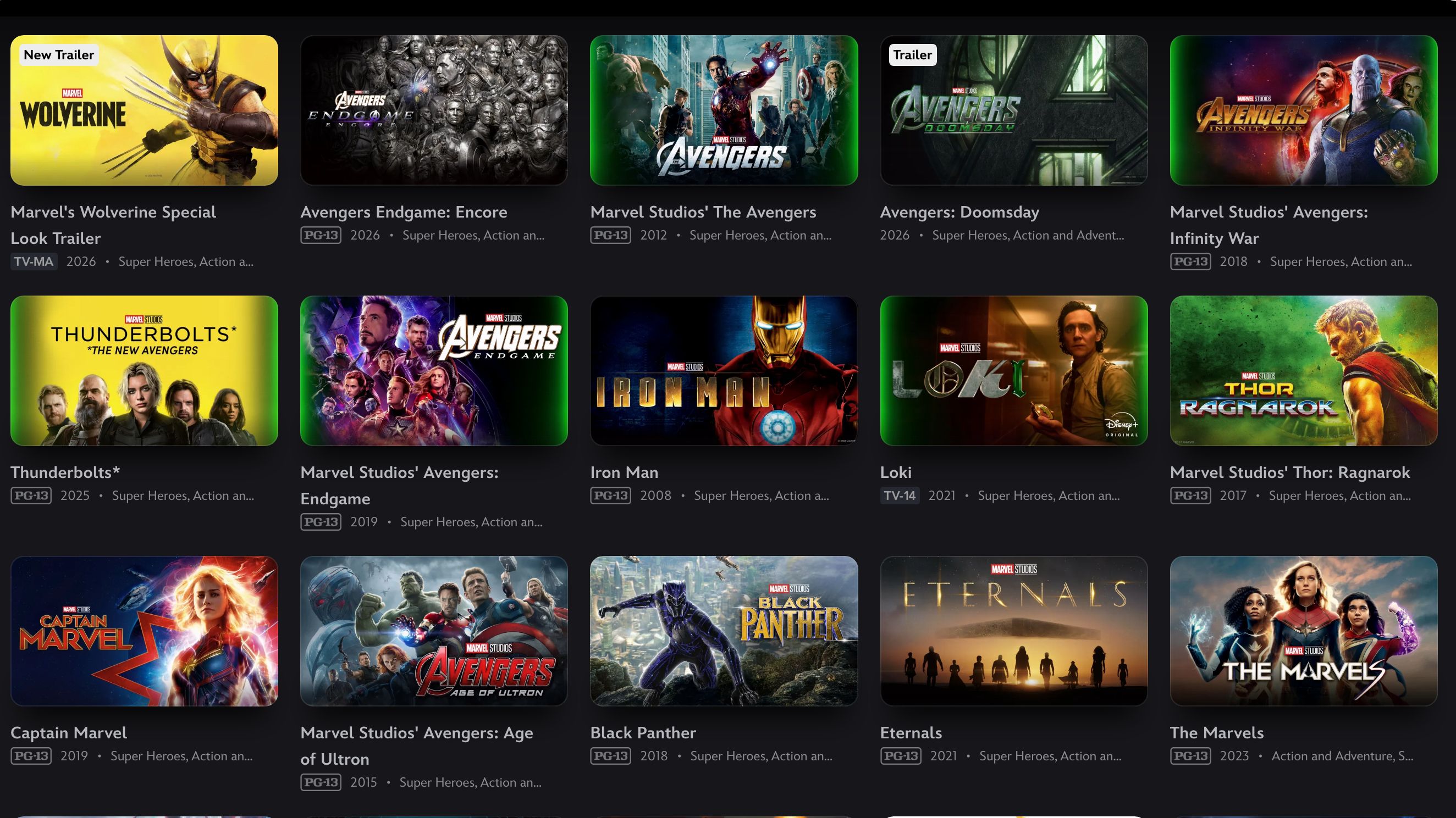 Disney+ Officially Confirms the Most Important MCU Titles to Watch ...