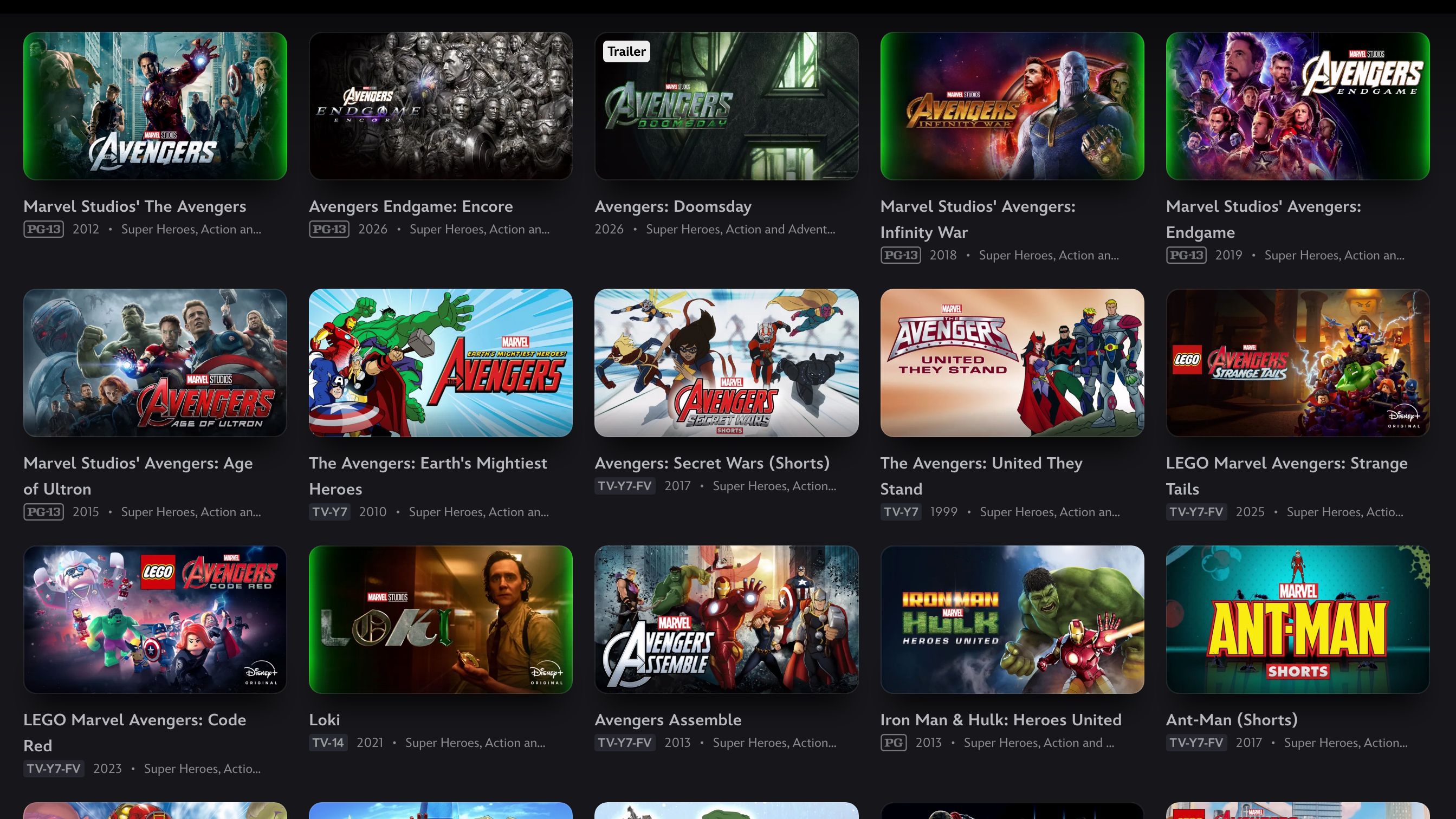 Disney+ Officially Confirms the Most Important MCU Titles to Watch ...