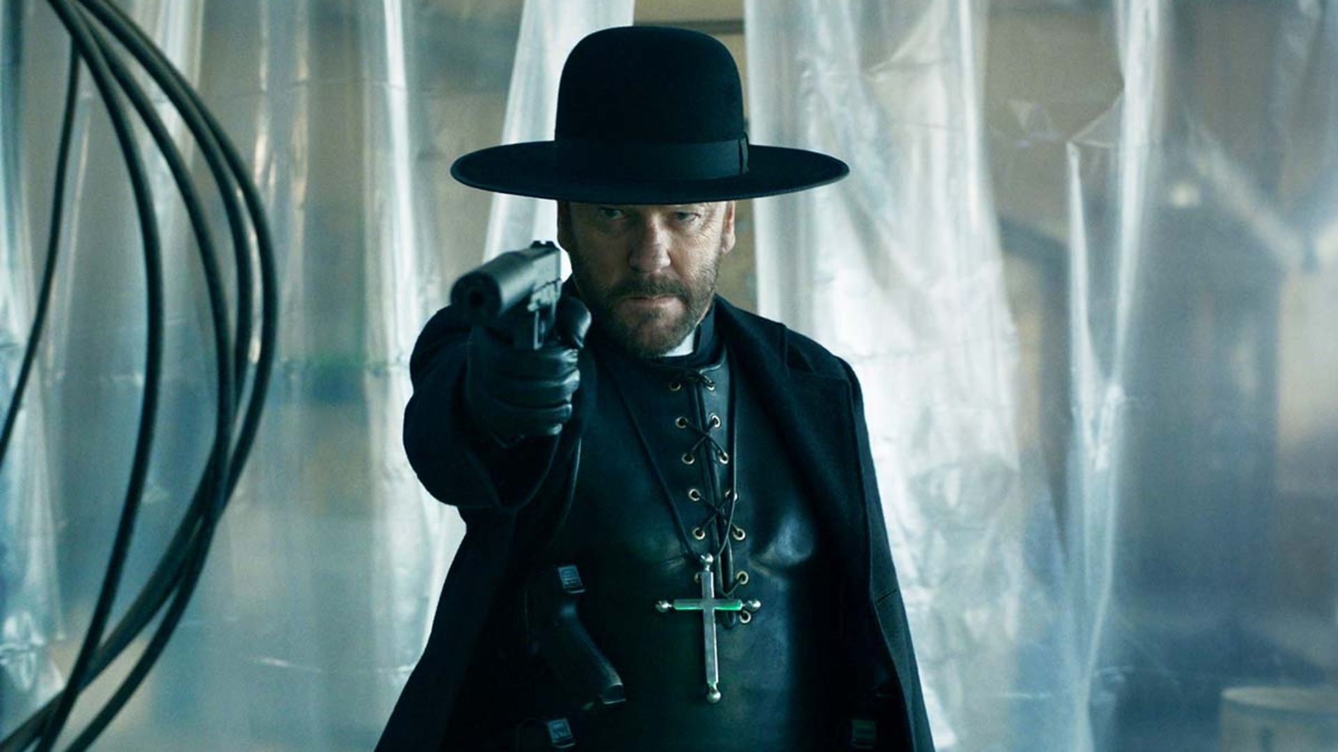 First Reviews Fire Off for Kiefer Sutherland's 'Father Joe' After Explosive Premiere