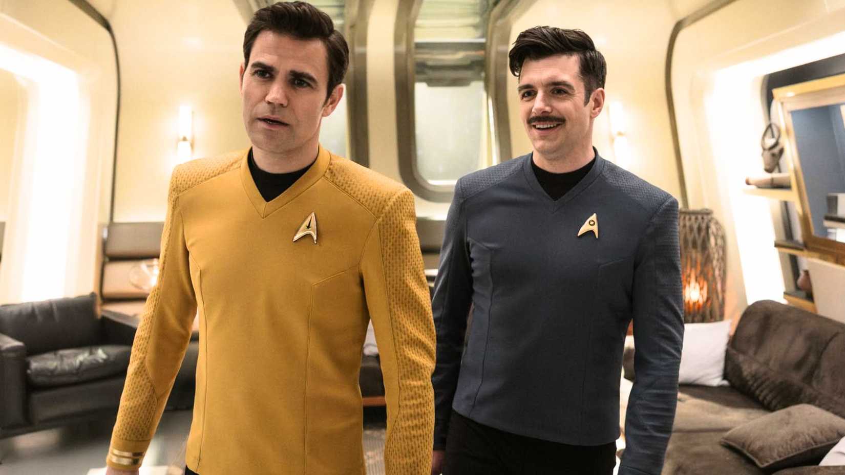 James and Sam Kirk in Star Trek: Strange New Worlds