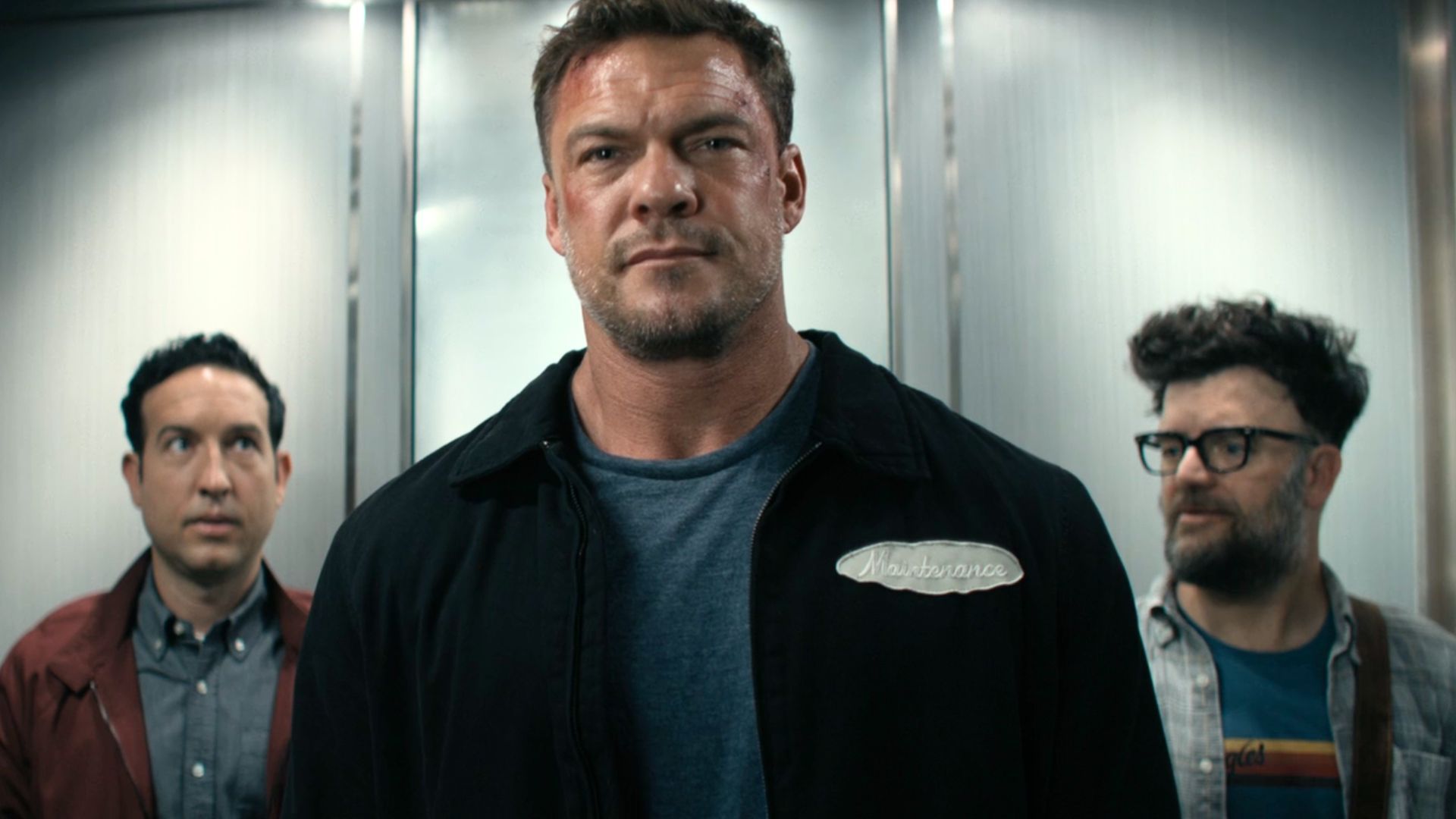 Reacher with Jacob and Russell in Reacher