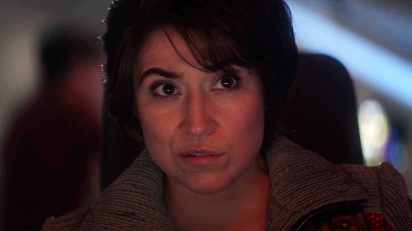 Melissa Navia as Lt. Ortegas in Star Trek: Strange New Worlds