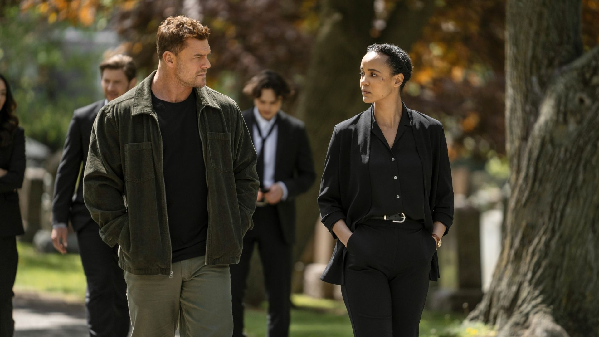 Maria Sten and Alan Ritchson in Neagley
