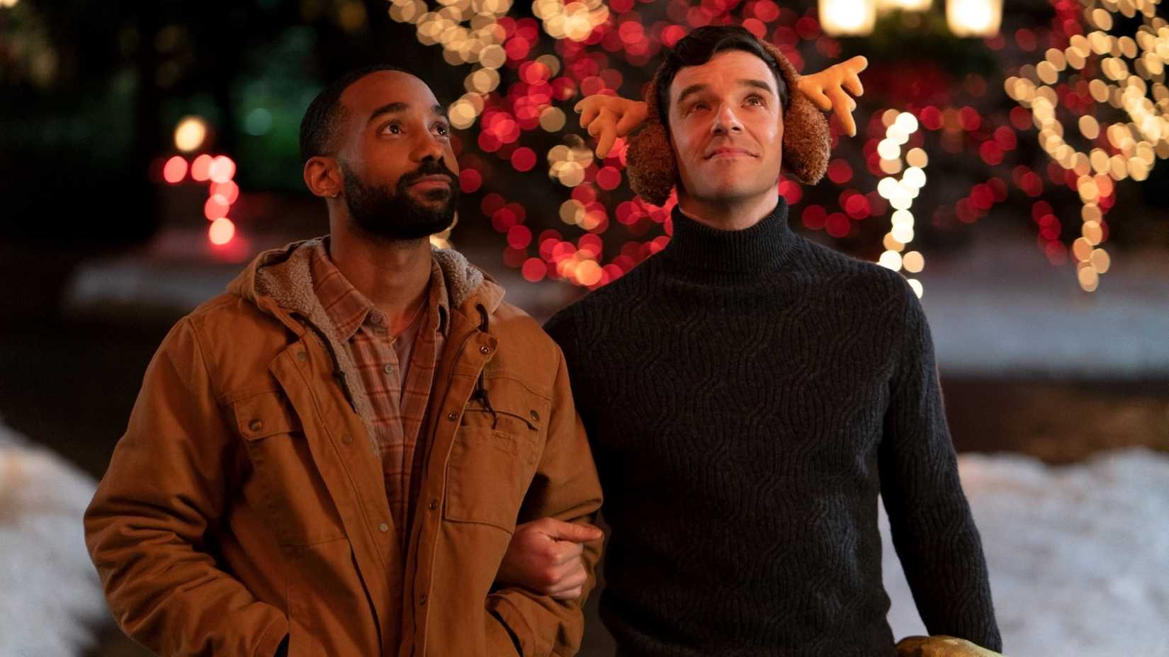 Still from 'Single All the Way' (2021)