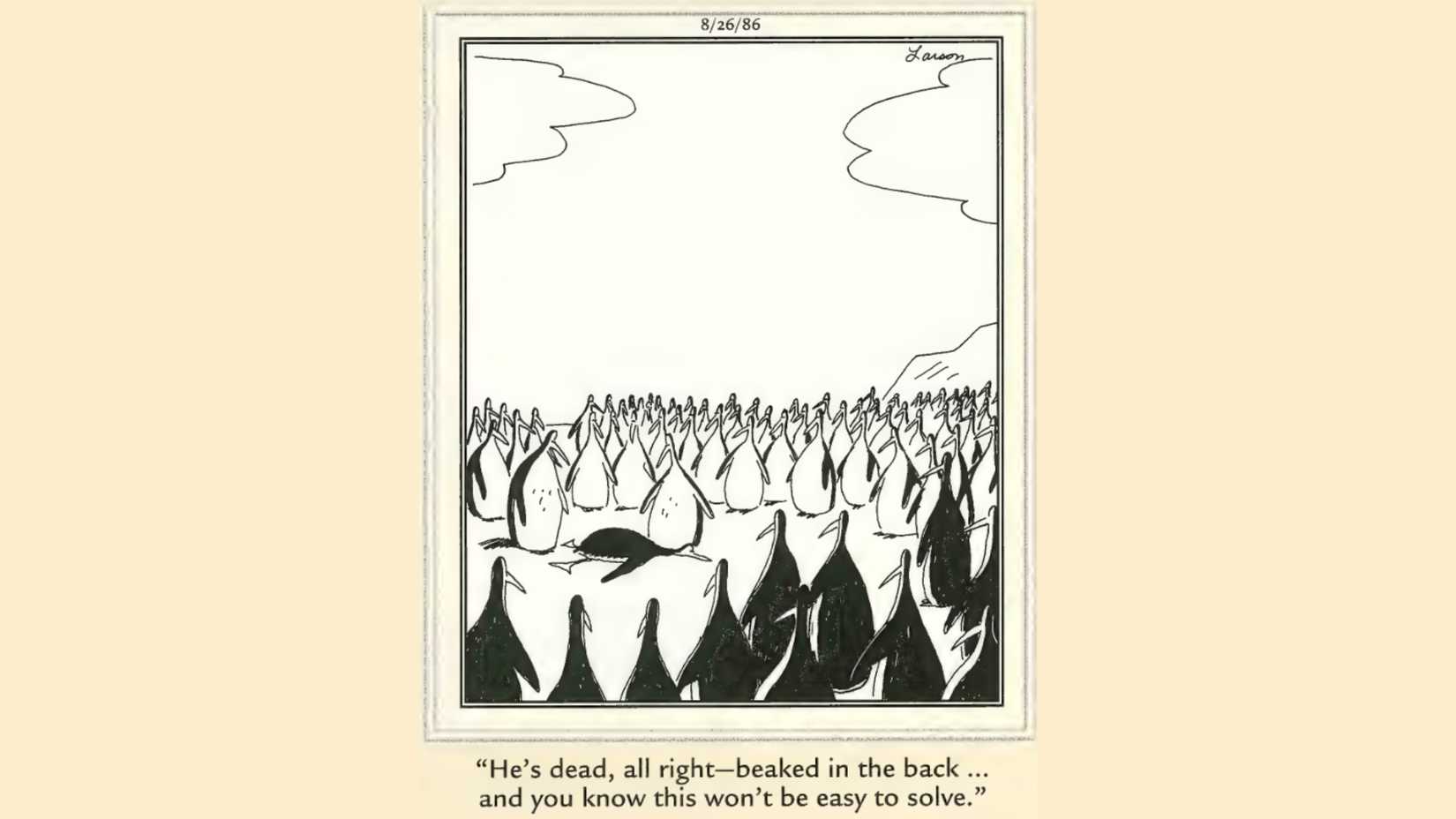 8 Best Far Side Comics About Penguins