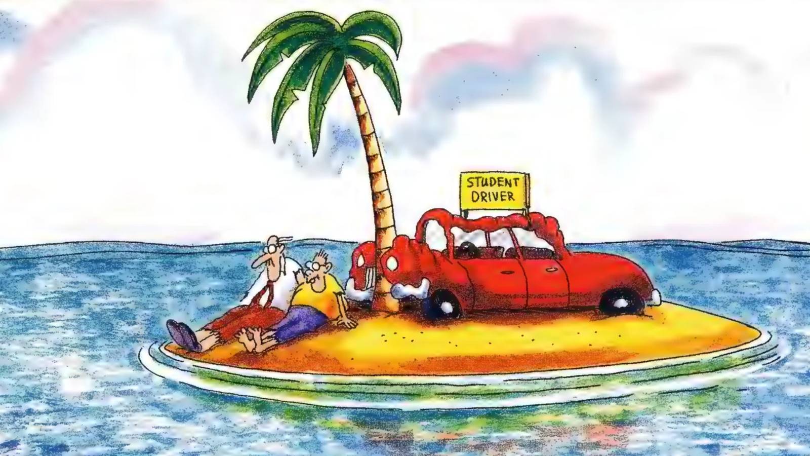 10 Best Far Side Strips on a Desert Island (#2 Has a Surprising Twist)