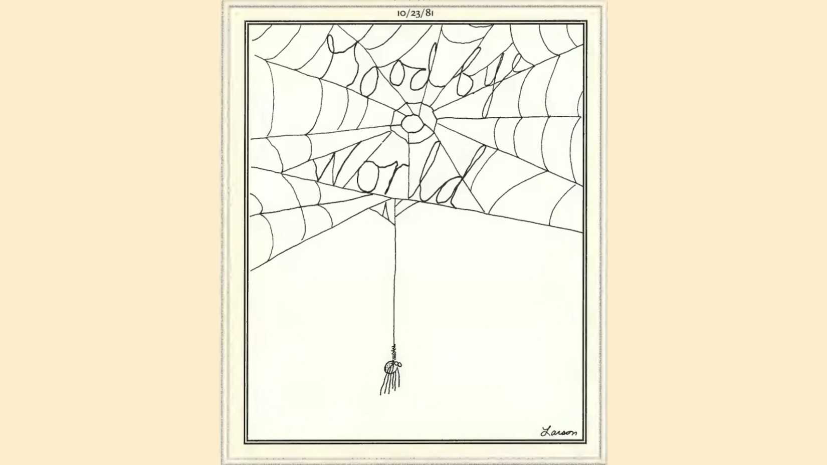 8 Best Far Side Comics About Spiders