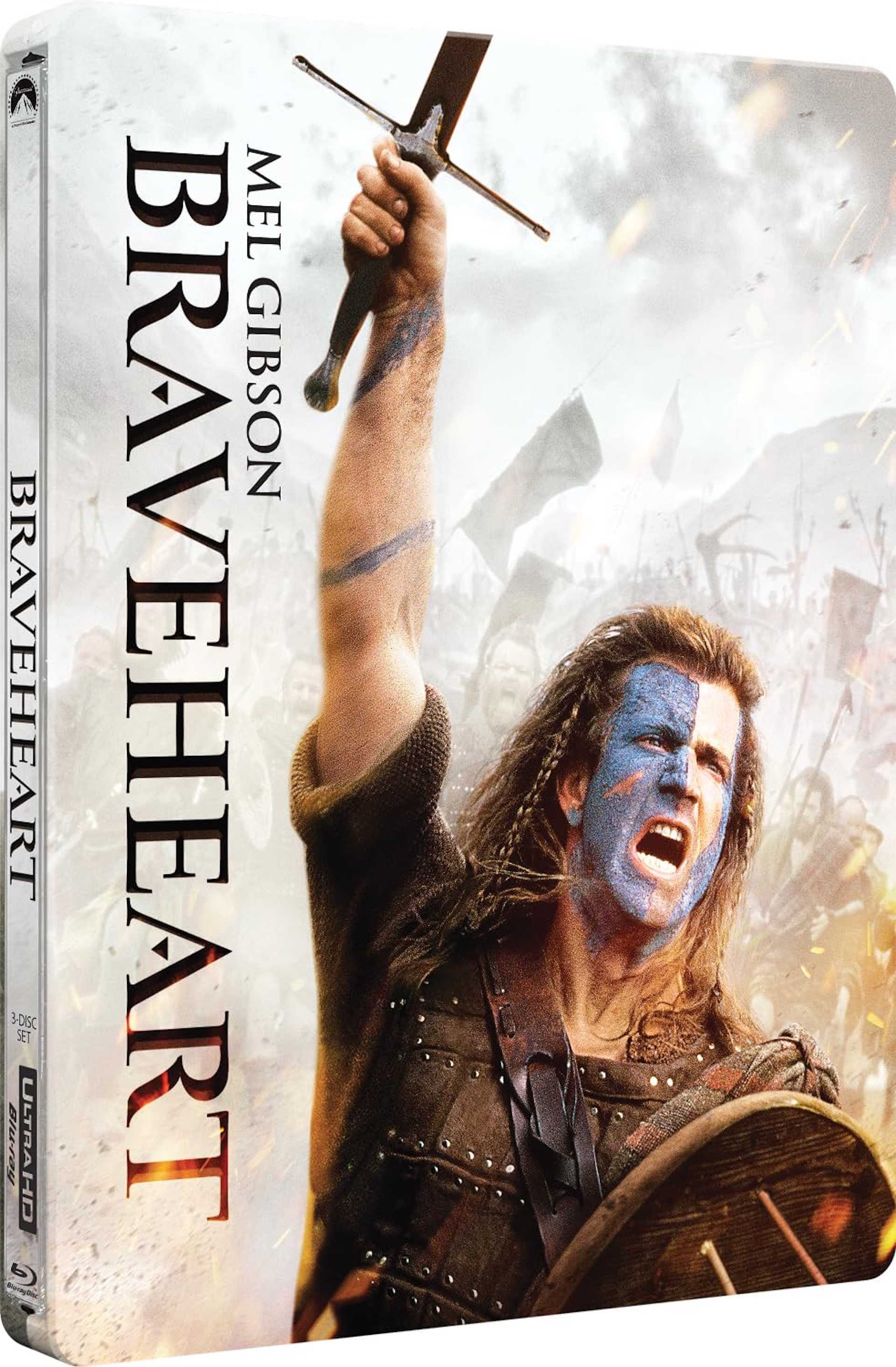 Braveheart 4K Blu-ray Steelbook Cover