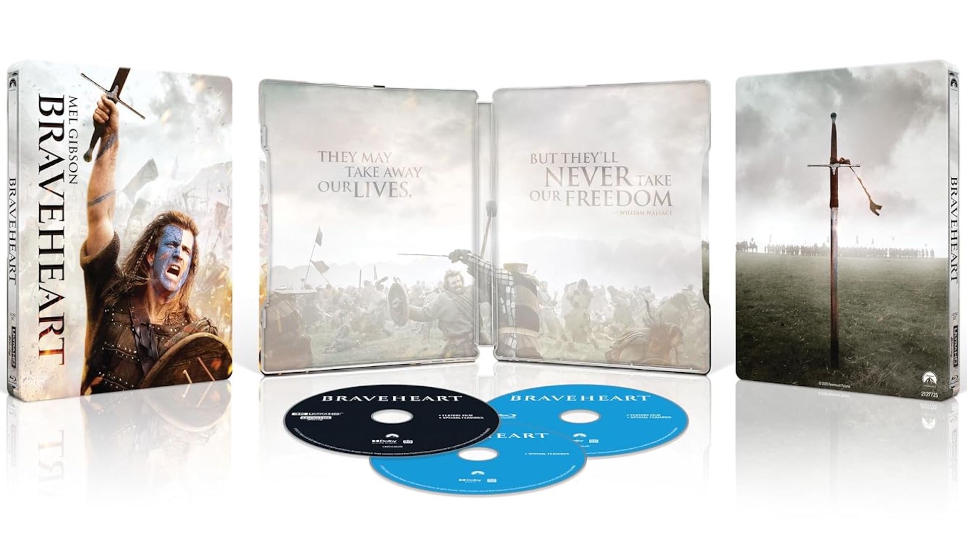 Braveheart 4K Blu-ray Steelbook