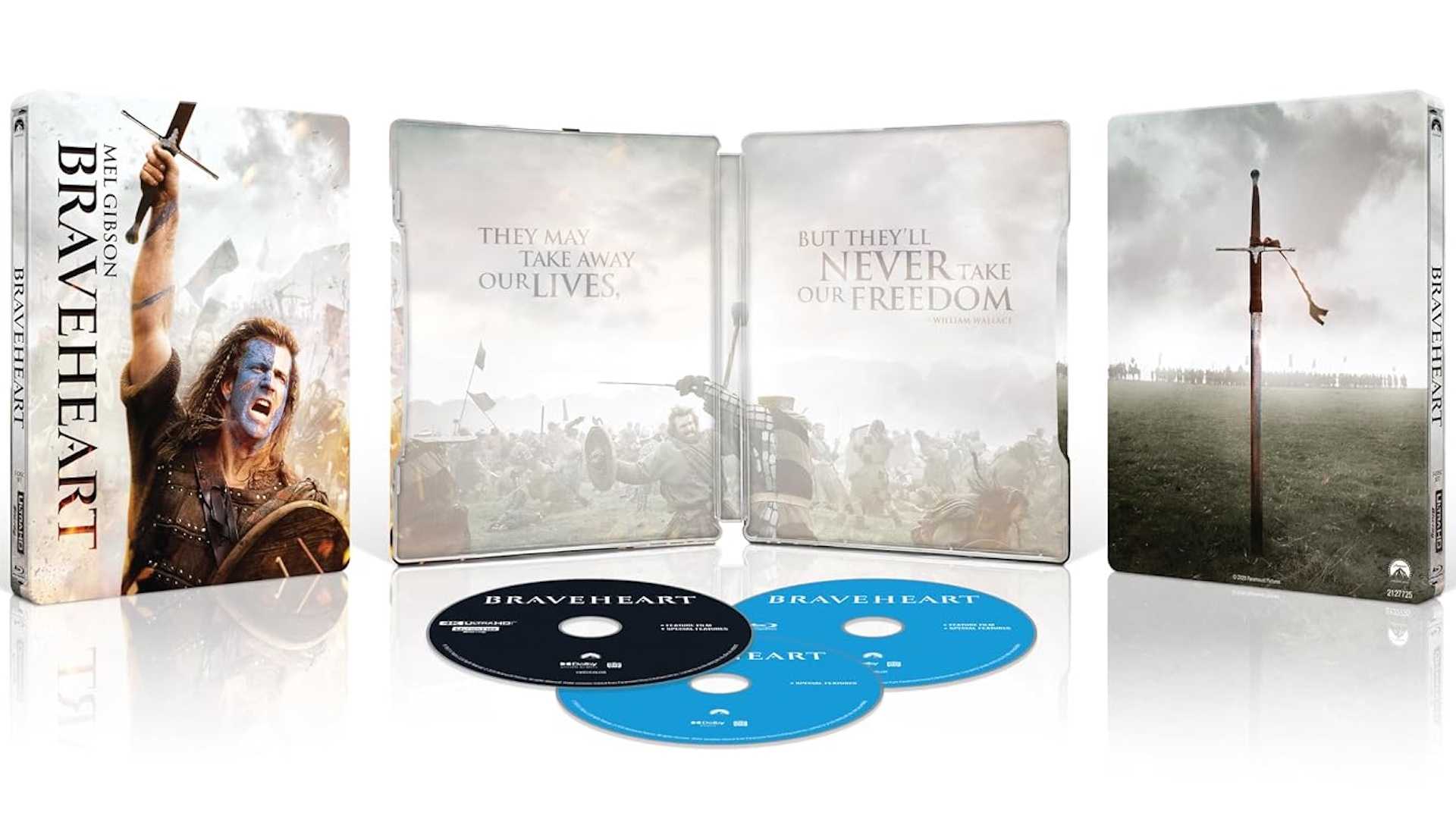 Braveheart 4K Blu-ray Steelbook