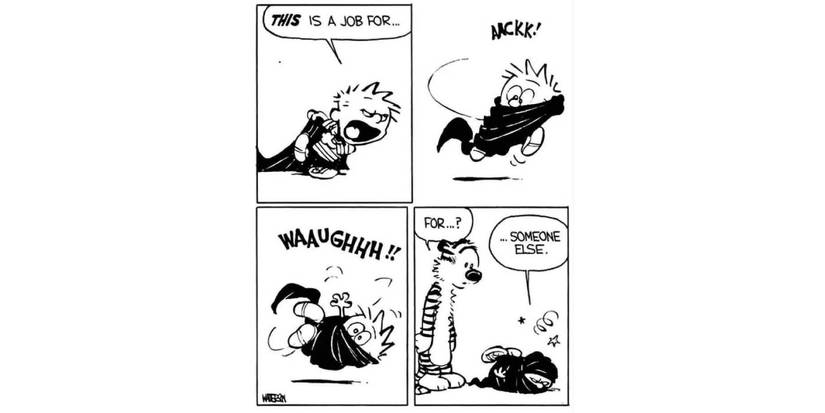 5 Best 'Calvin and Hobbes' Comics That Reference TV Shows
