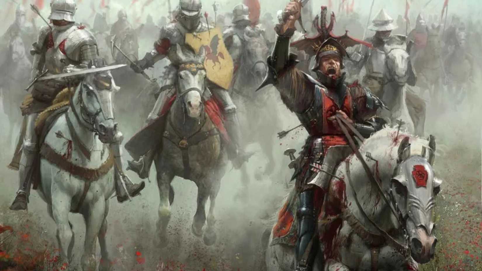 Daemon Blackfyre leading the charge at Redgrass Field