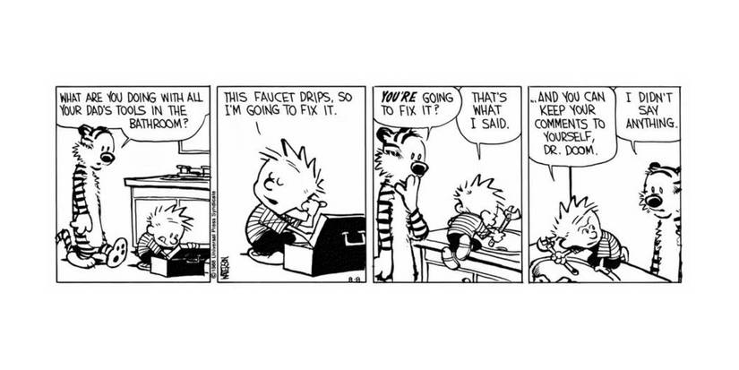 5 Best 'Calvin and Hobbes' Comics That Reference TV Shows