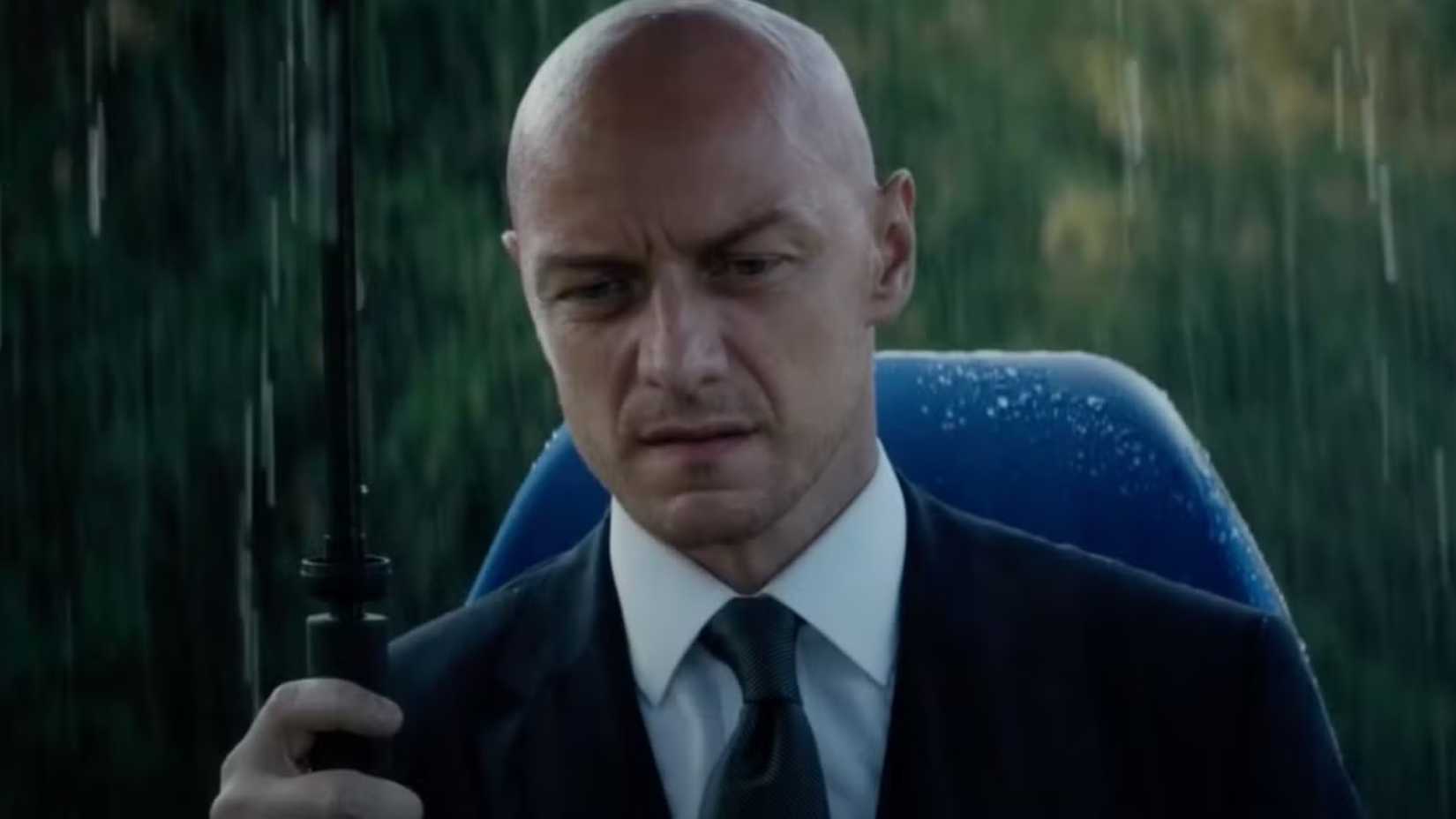 James McAvoy as Professor X in X-Men: Apocalypse