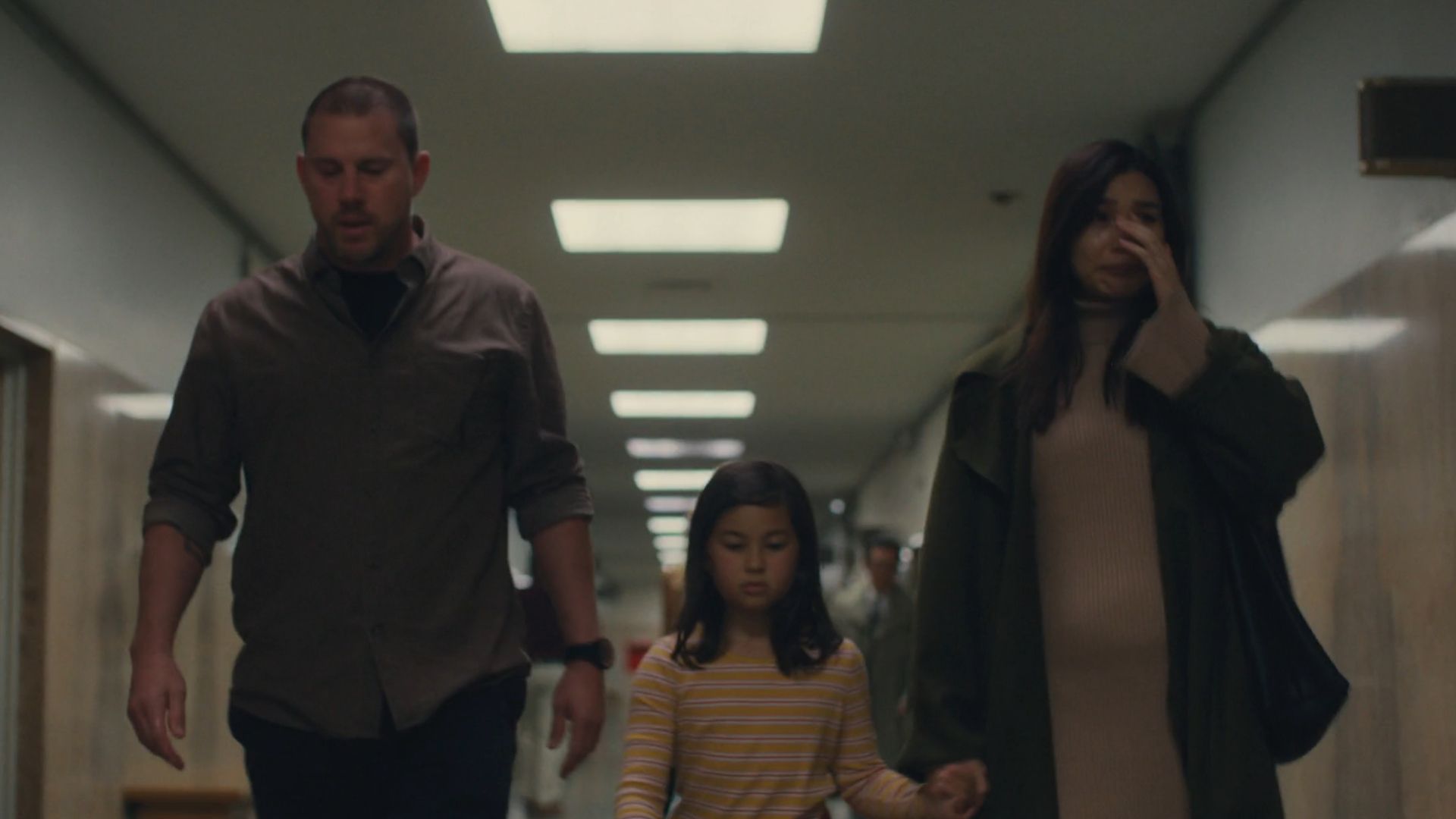 Channing Tatum, Mason Reeves, and Gemma Chan in 'Josephine.'