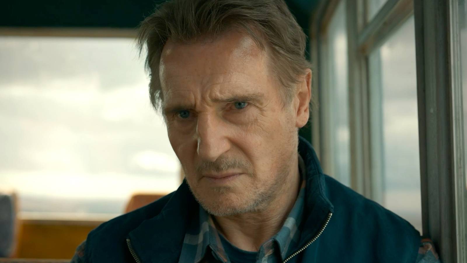 Liam Neeson reprises his role as Mike McCann in Ice Road Vengeance