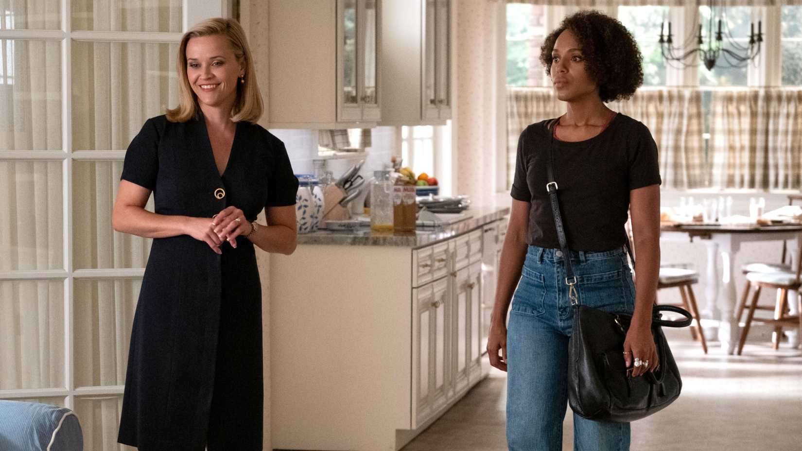 Reese Witherspoon and Kerry Washington in Little Fires Everywhere