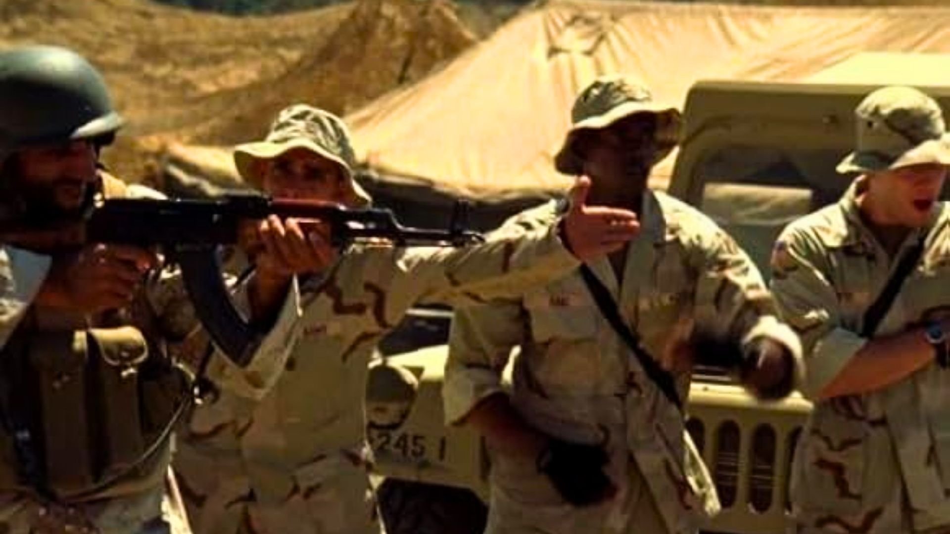 Soldiers in FX's Over There