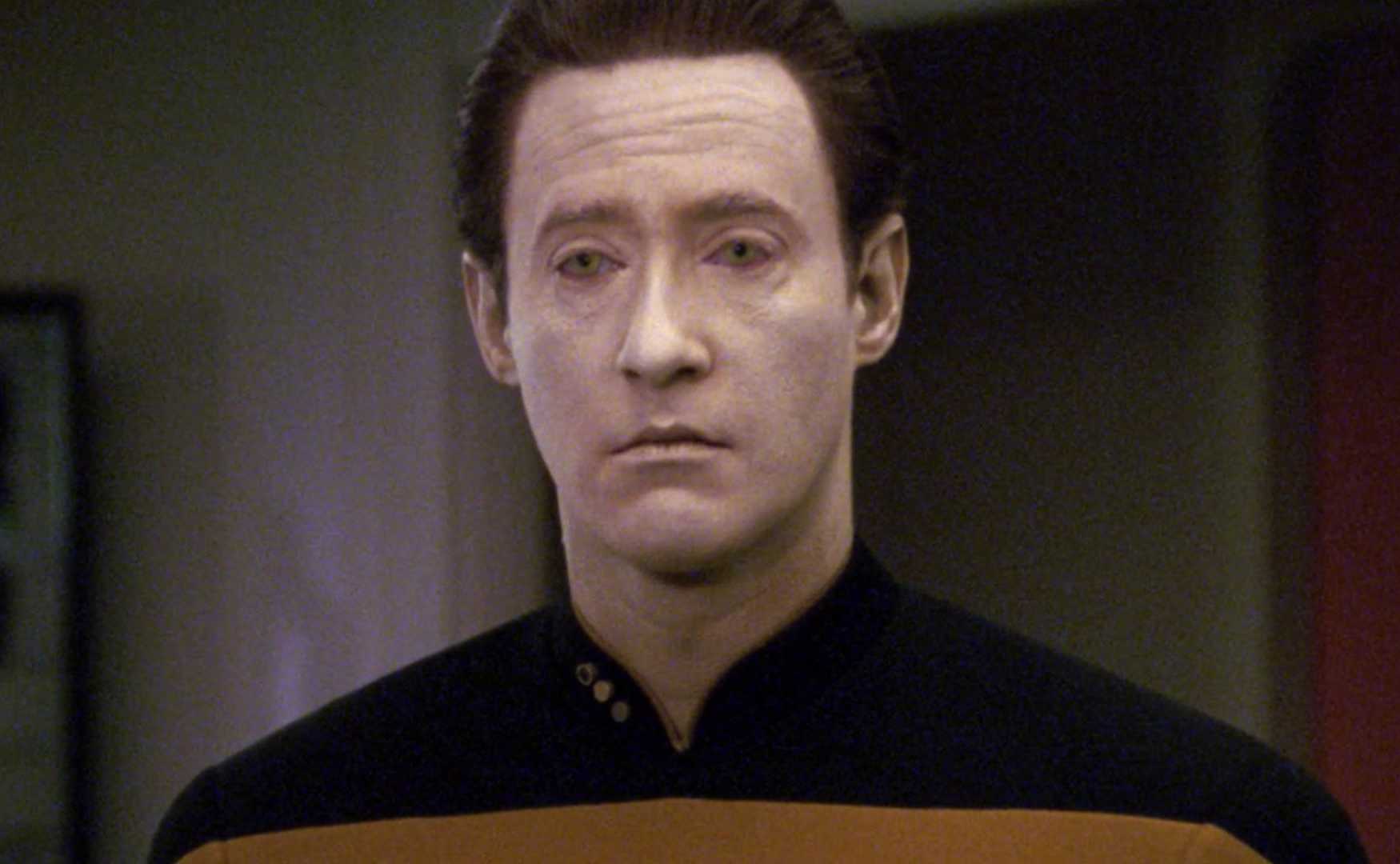 Brent Spiner as Data in Star Trek: The Next Generation