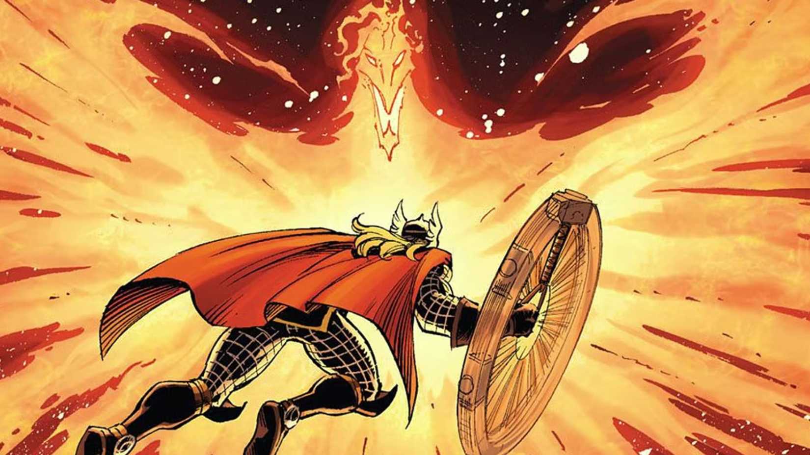 Thor vs the Phoenix Force