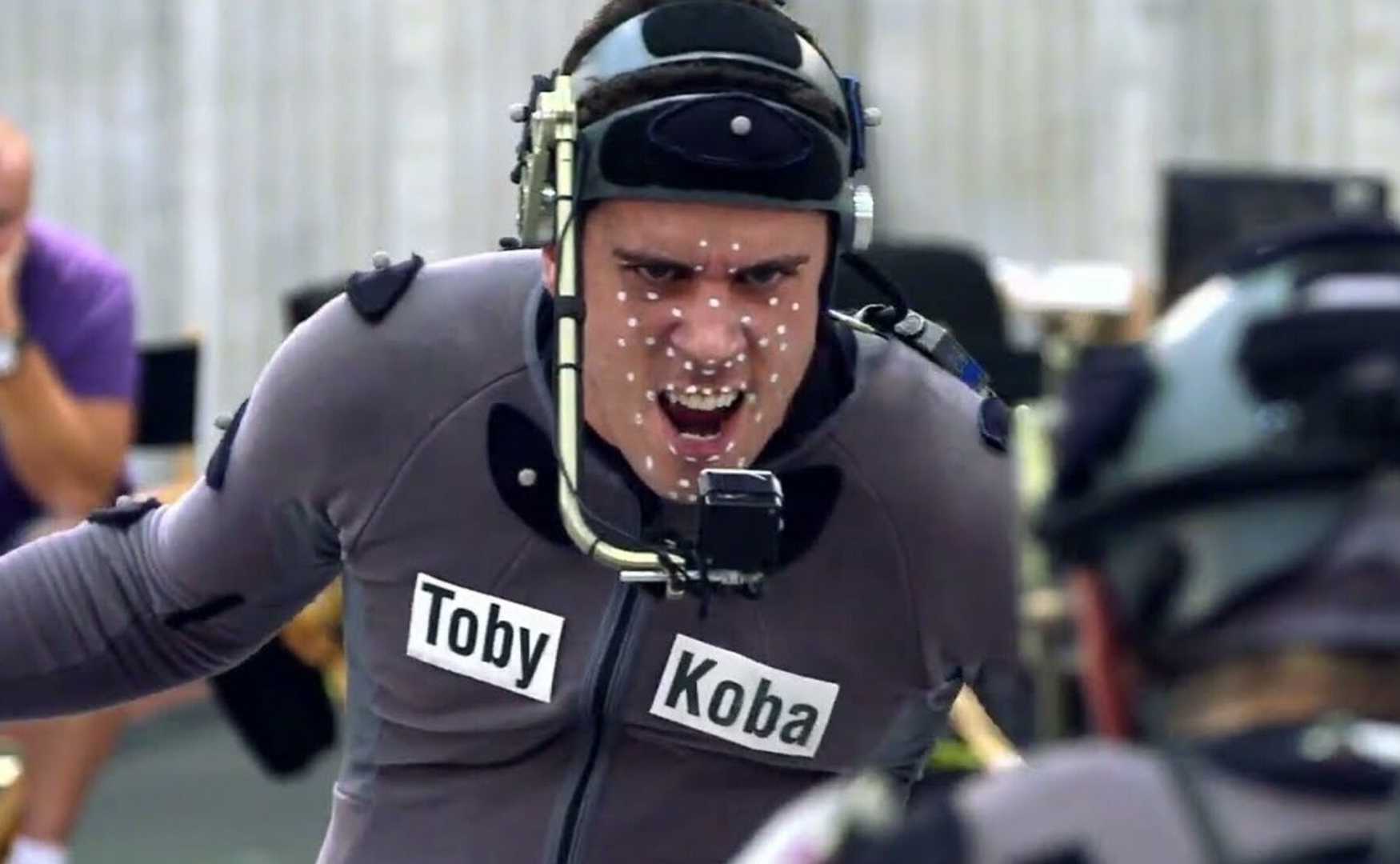 Toby Kebbell motion capture for Dawn of the Planet of the Apes