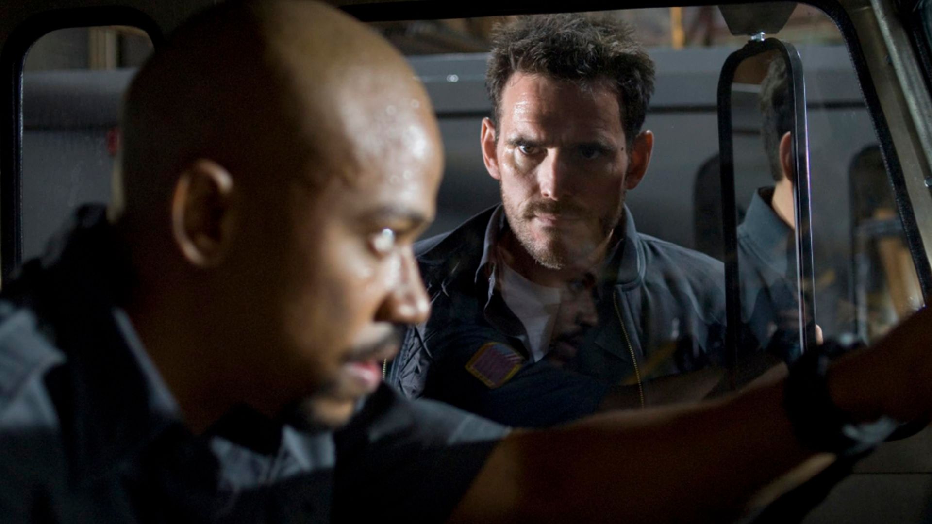 Still from Armored