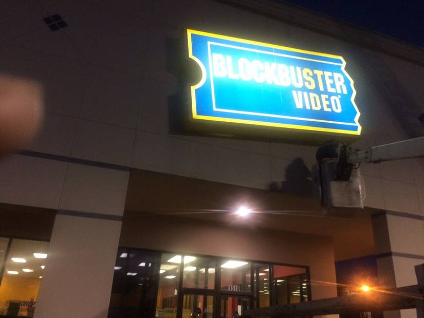 Put an Original Blockbuster Video Marquee on Your House Right Now for ...