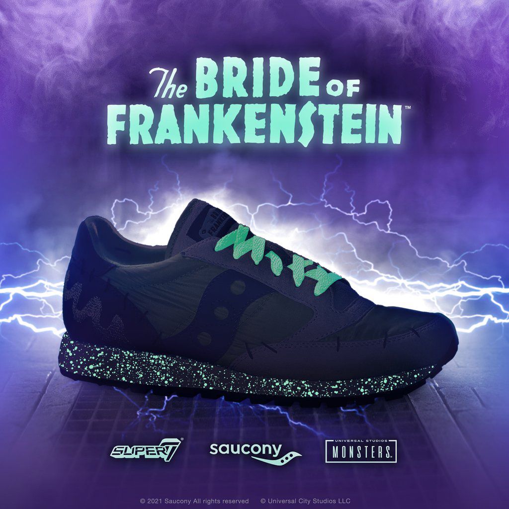 Universal Monsters Sneakers Arrive This Week from Super7 and Saucony