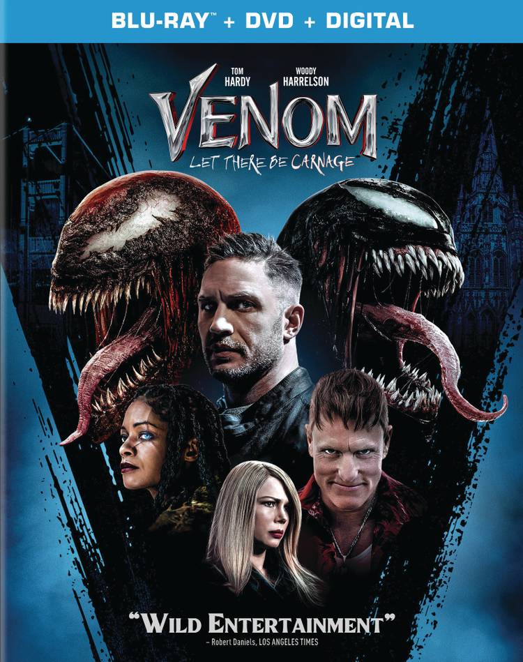 Venom 2 Blu-ray/DVD cover art
